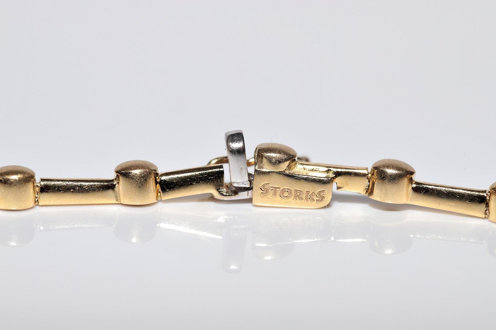 Collar de Oro de 18 K Decorado con Diamantes Naturales y Zafiro Esmeralda y Rubí en venta 7
