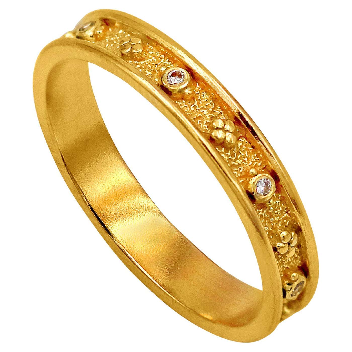 18k Gold Neoclassical Band Ring For Sale at 1stDibs | neoclassical bands