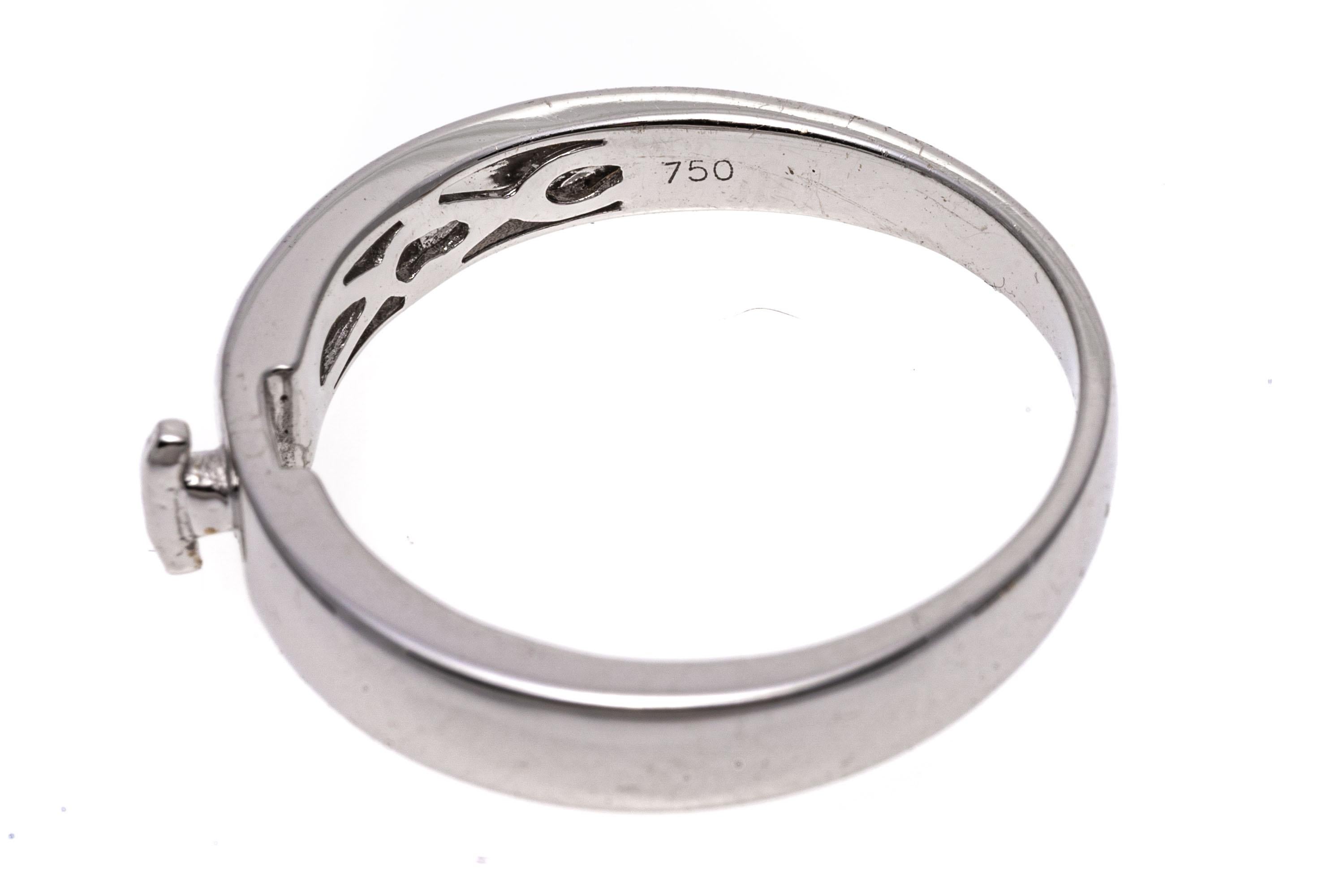 Men's 18k Gold Pave Topaz Salamander Ring/Pendant With Malachite For Sale