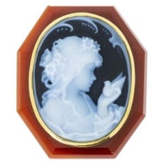 Broche en or 18 carats