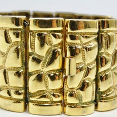 18K Gold Plated 1980s Bracelet