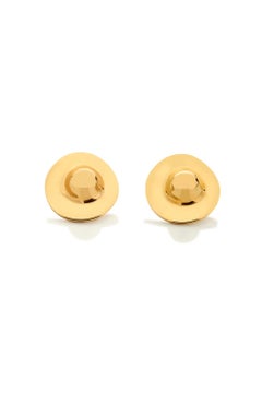 Argento sterling placcato in oro 18 carati, orecchini “Golden Nips” di Nathalie Edenburg