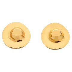 Argento sterling placcato in oro 18 carati, orecchini “Golden Nips” di Nathalie Edenburg