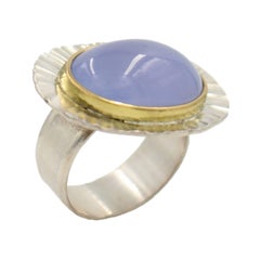 18k Gold Radiant Ring