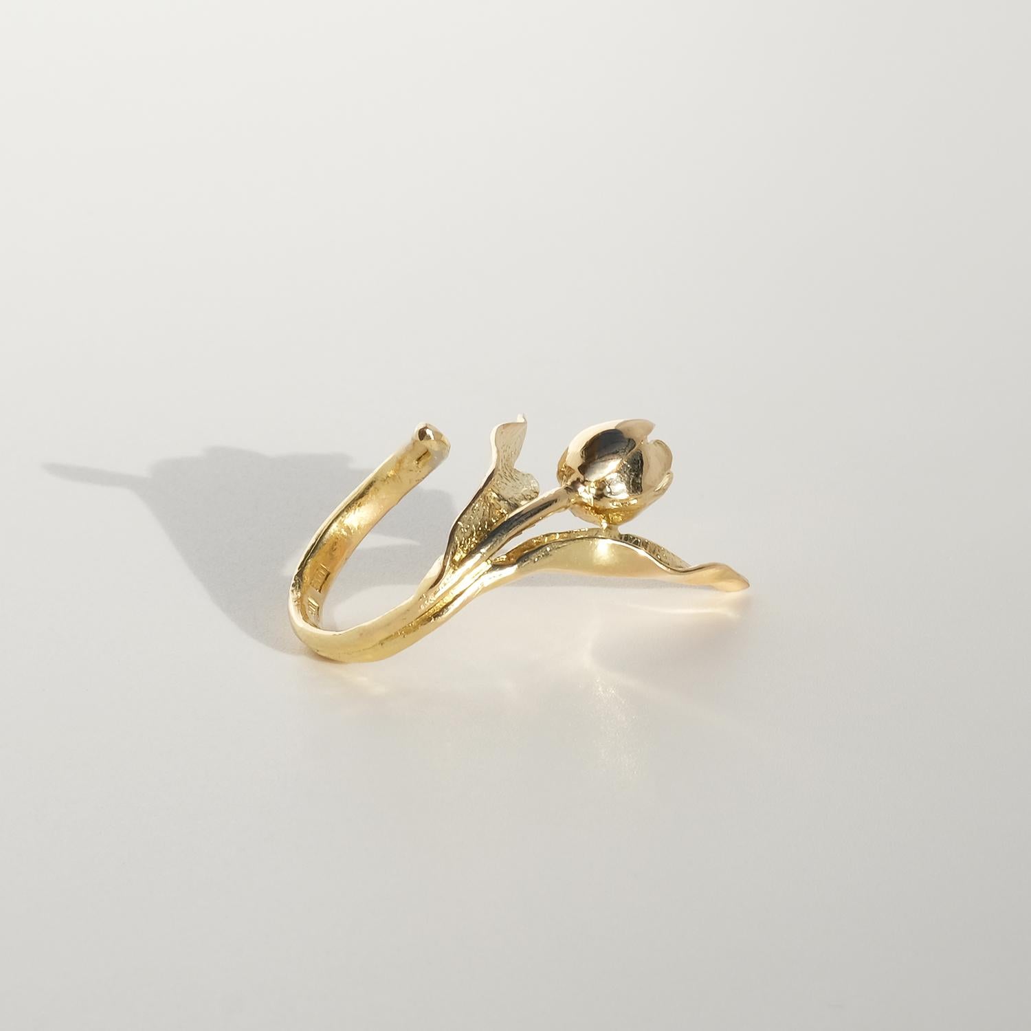 18 Karat Goldring von Goldmeister Etsuko Minova, hergestellt 1996 im Angebot 1