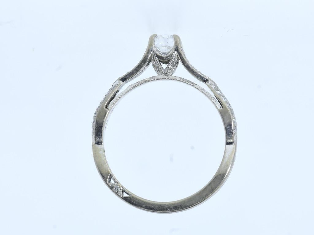 18K Gold Ring by Tacori with 0.66 cts. of Fine Diamonds. For Sale 5