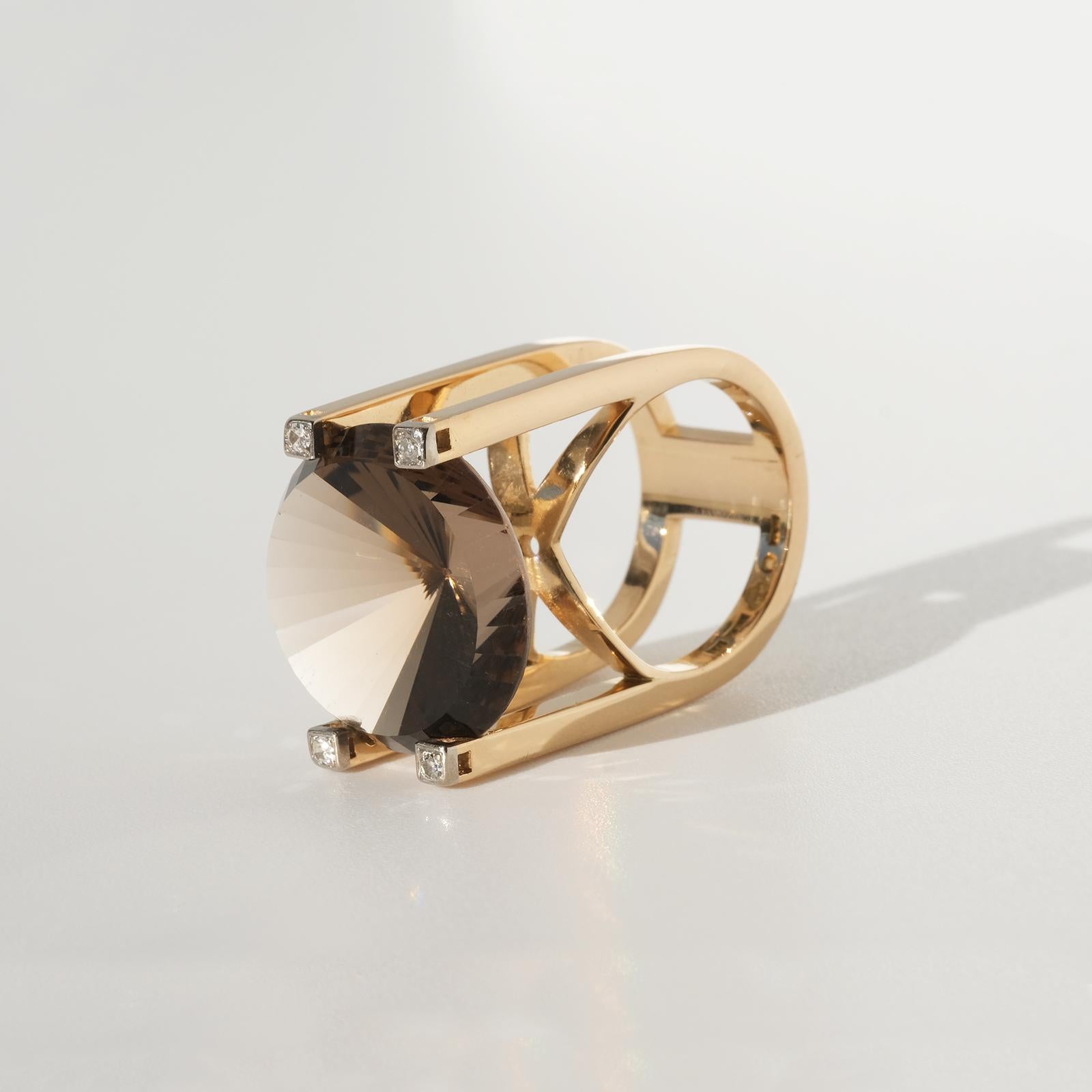 18k Gold Ring Made in 1964 9