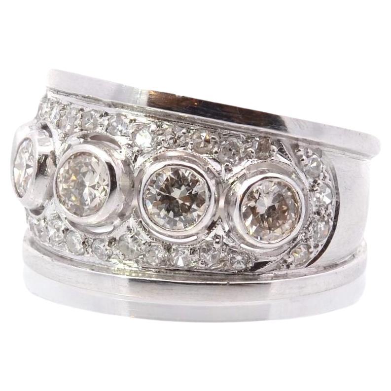 18k Gold Ring With Diamonds 39 295 For Sale on 1stDibs 18k