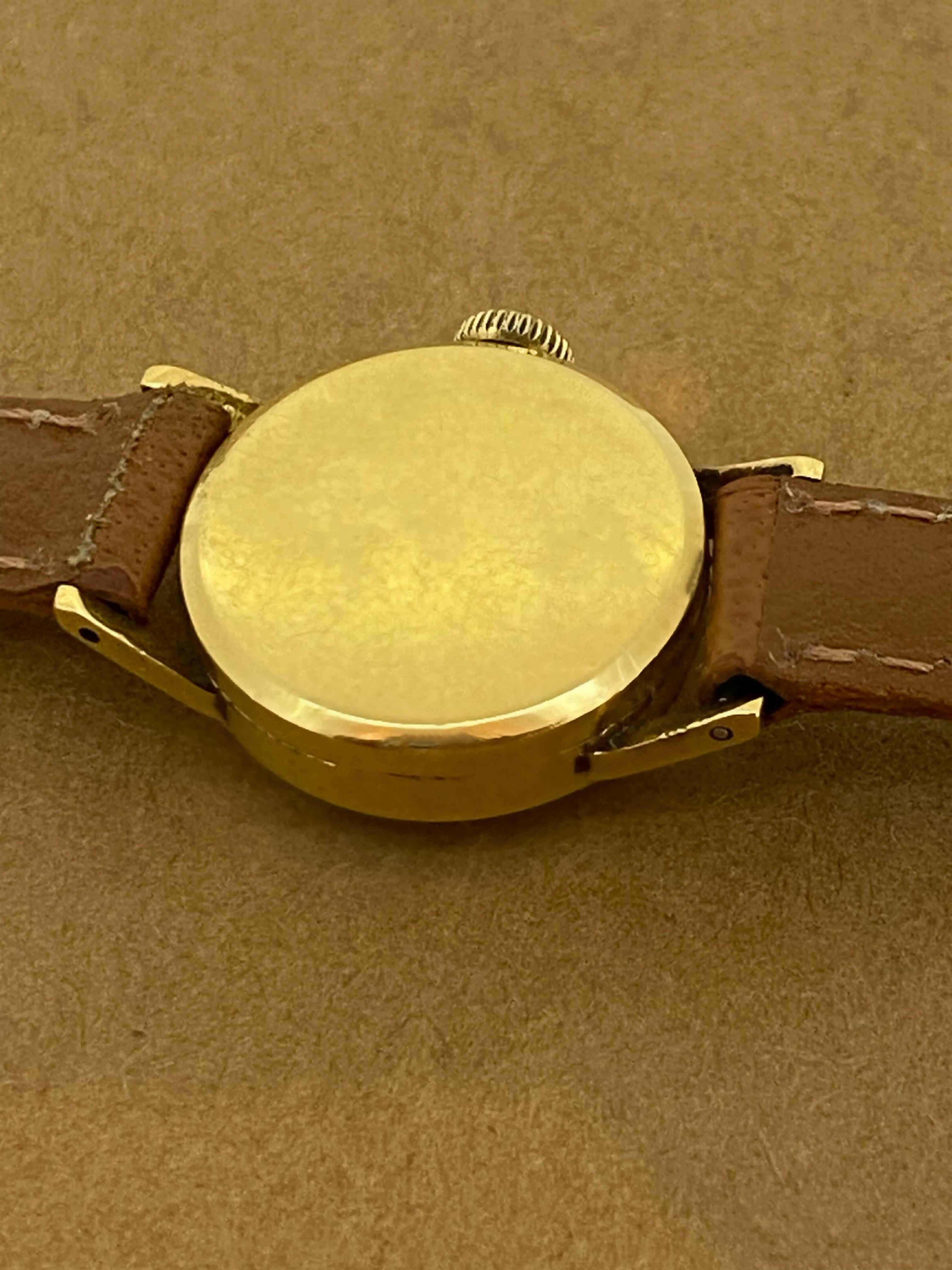 Women's 18K Gold Rolex ref 9158 Precision (Manual) Vintage c1960's 20mm Ladies' Watch