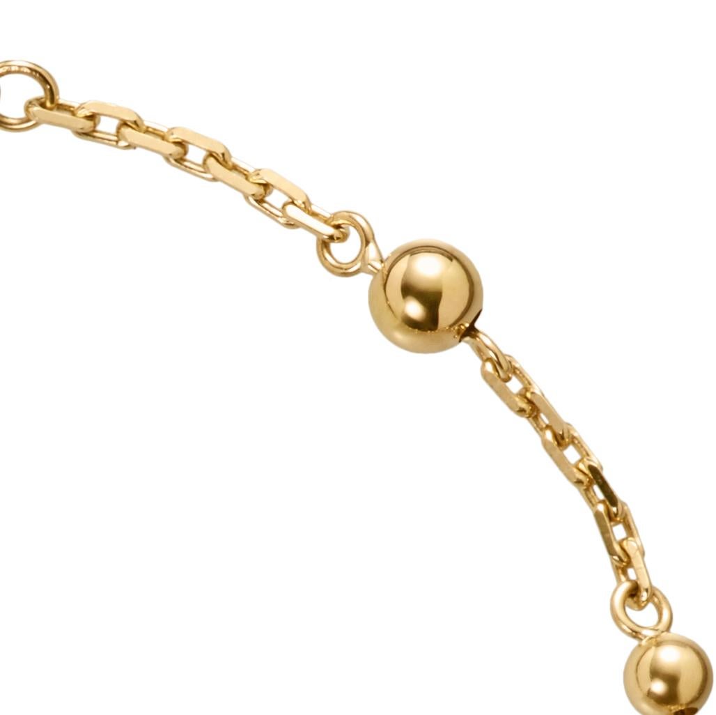 rosary bracelet gold
