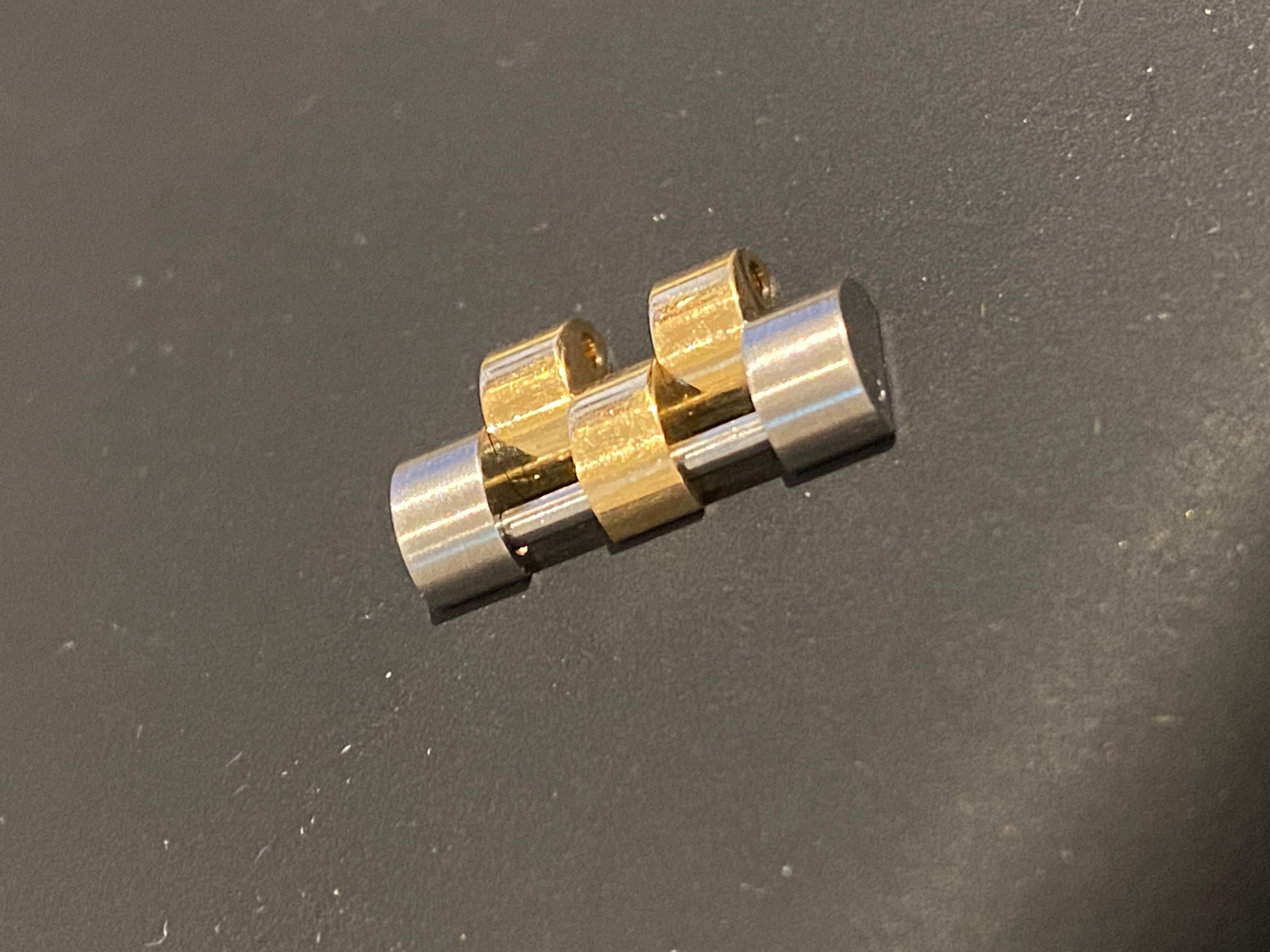 De los hombres Eslabón Jubileo Rolex de oro de 18 quilates y acero para Rolex DateJust 40 mm, 15,5 mm. en venta