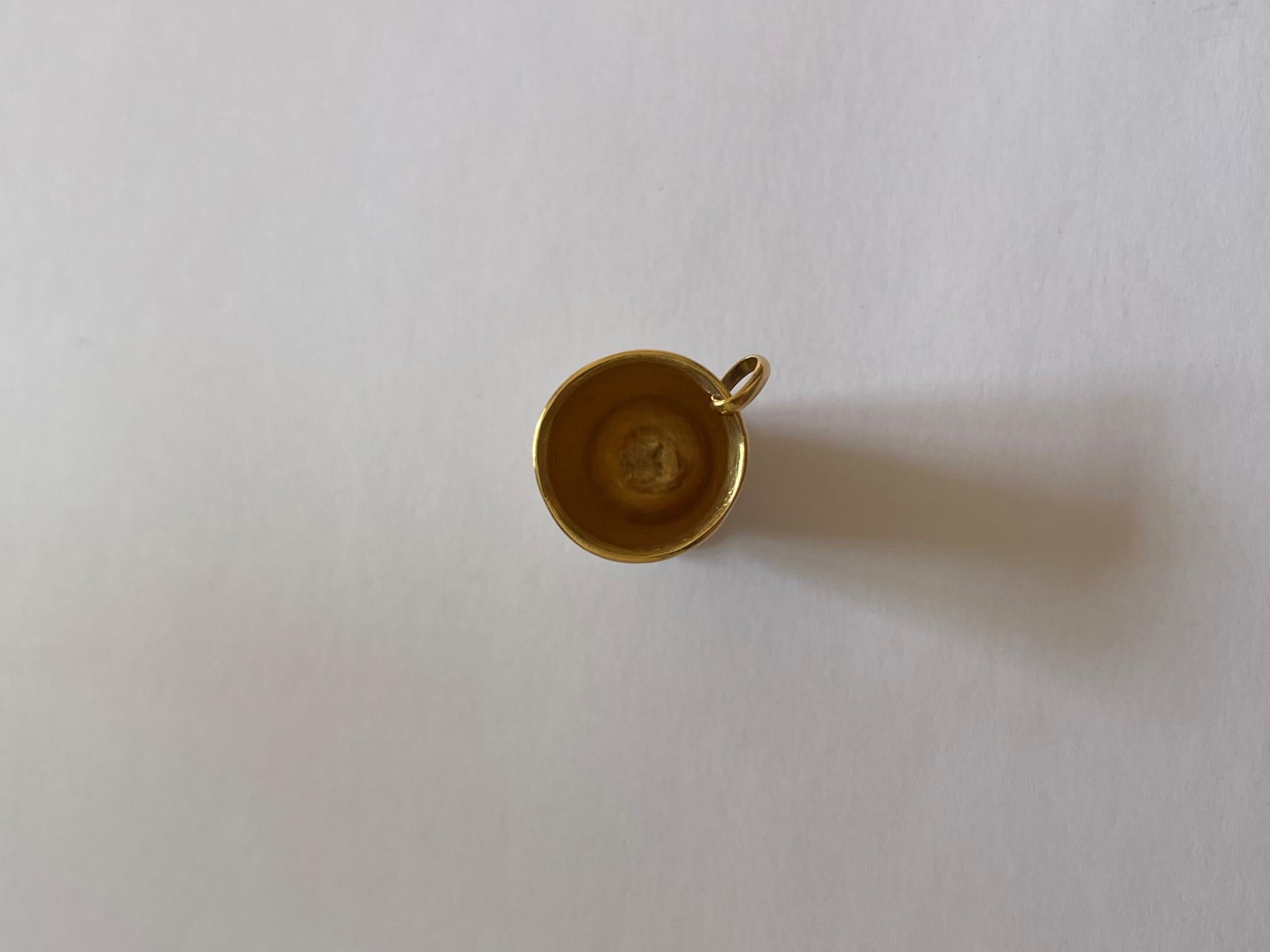 Éclabousssure d'or 18 carats Yves Saint Laurent en vente 1