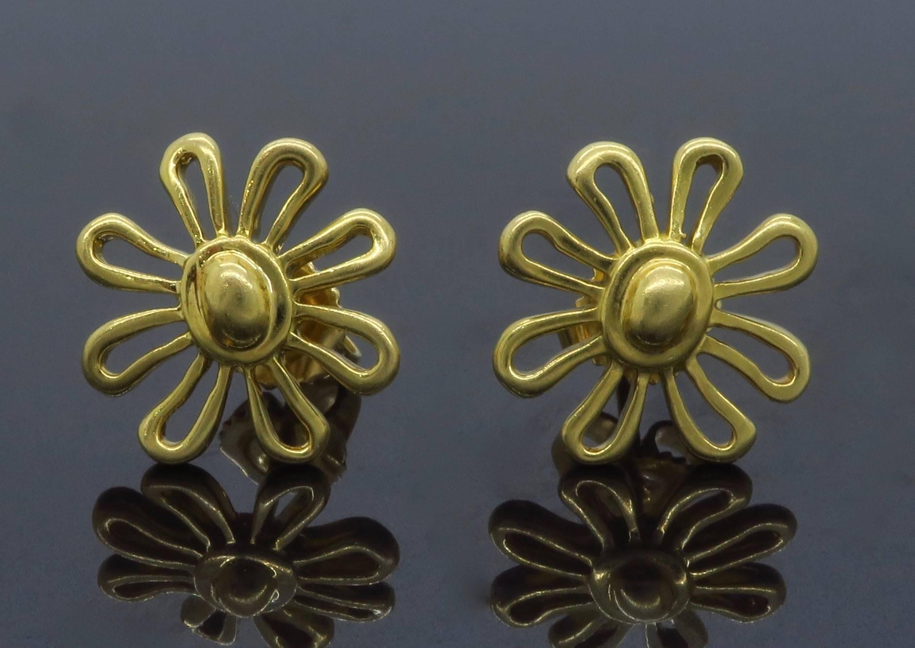 tiffany daisy earrings