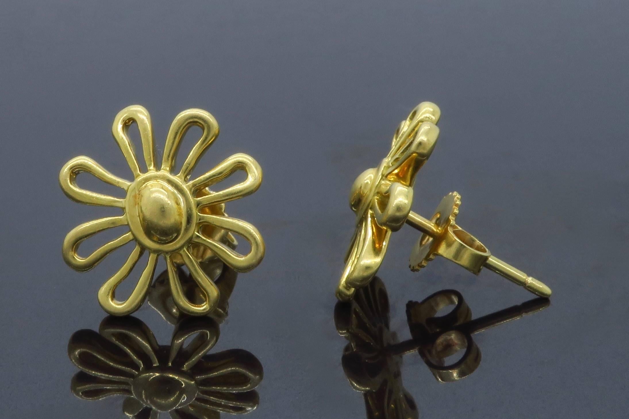 daisy earrings tiffany