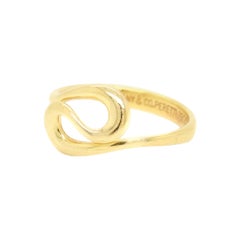 18K Gold Tiffany & Co. Elsa Peretti Open Wave Ring