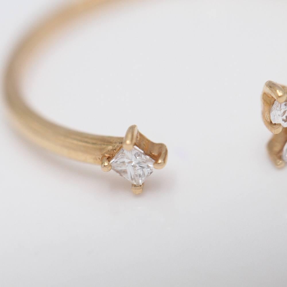 Women's 18k gold TOUS LIGHT ring with diamonds second hand