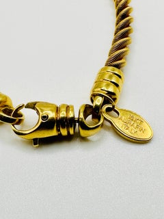 18K Gold Twisted Rope Bracelet