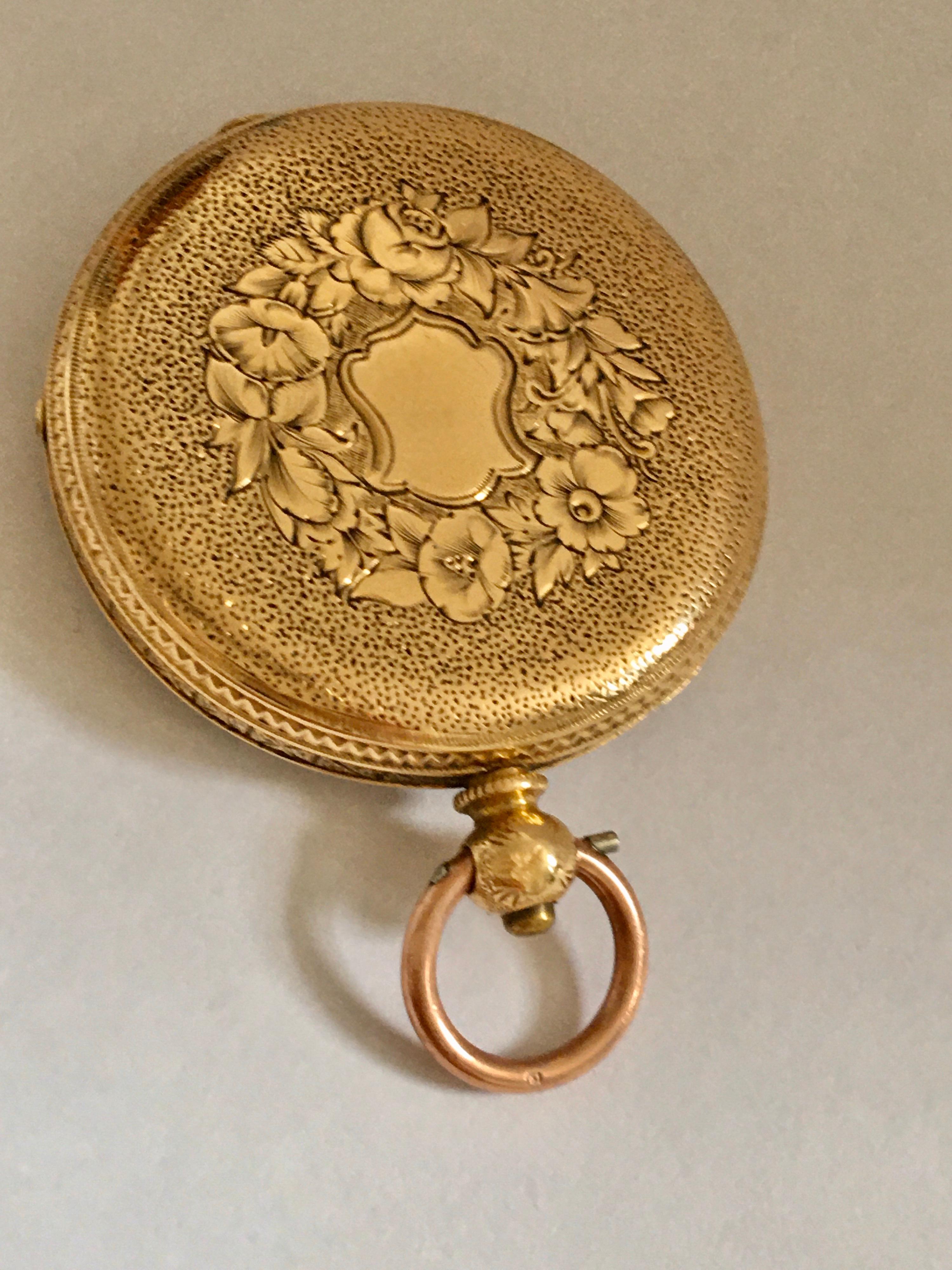 victorian pocket watch