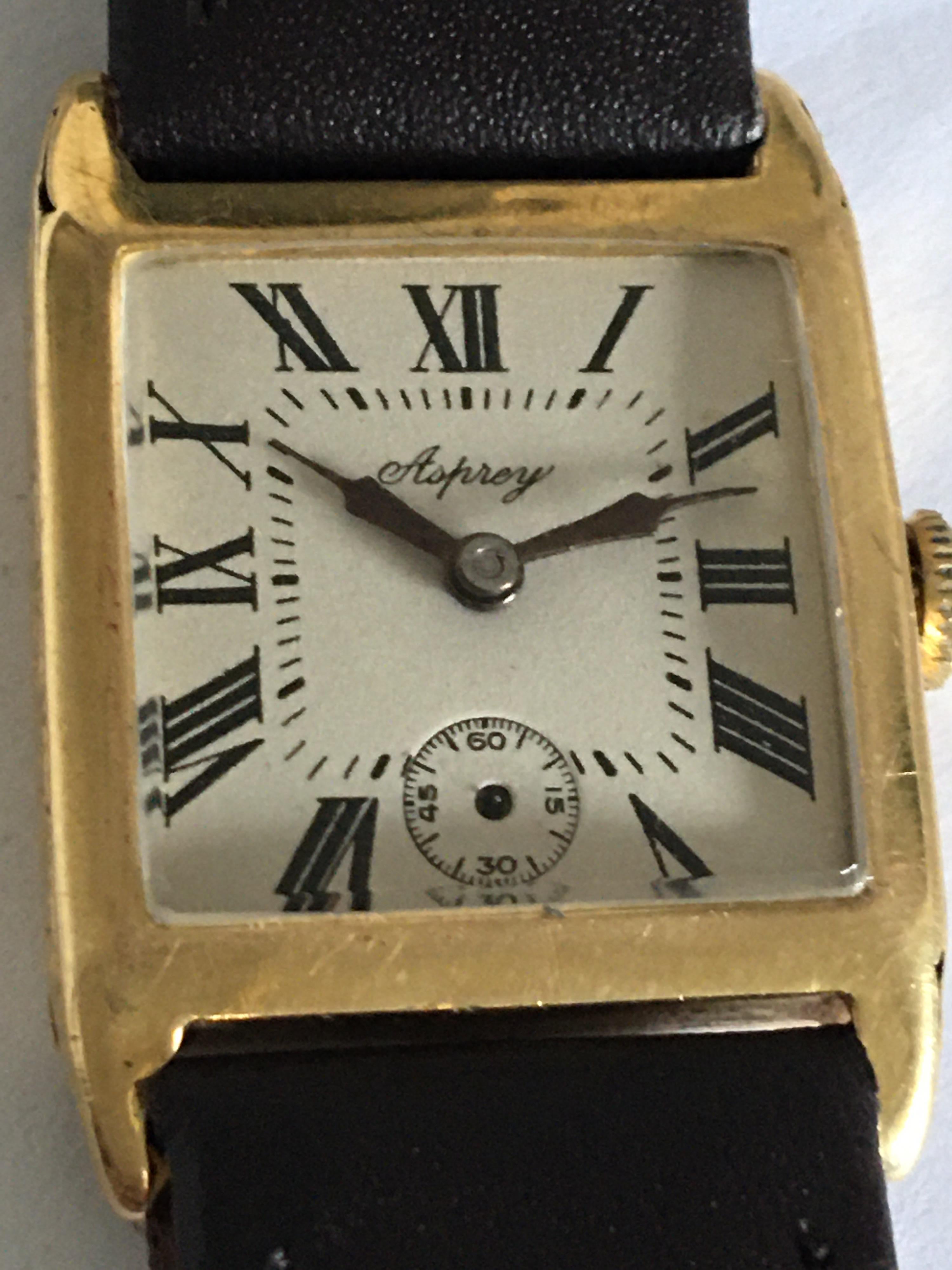 asprey vintage watches