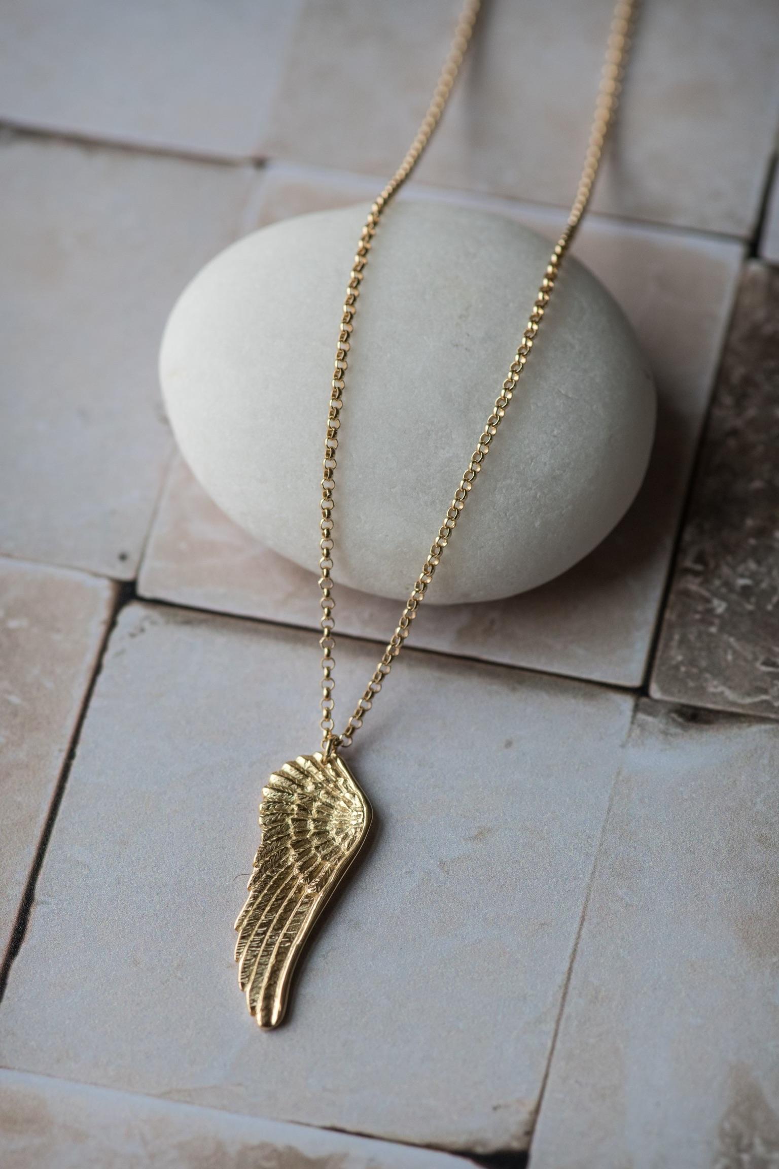 Collana Wing in oro 18K in vendita 1