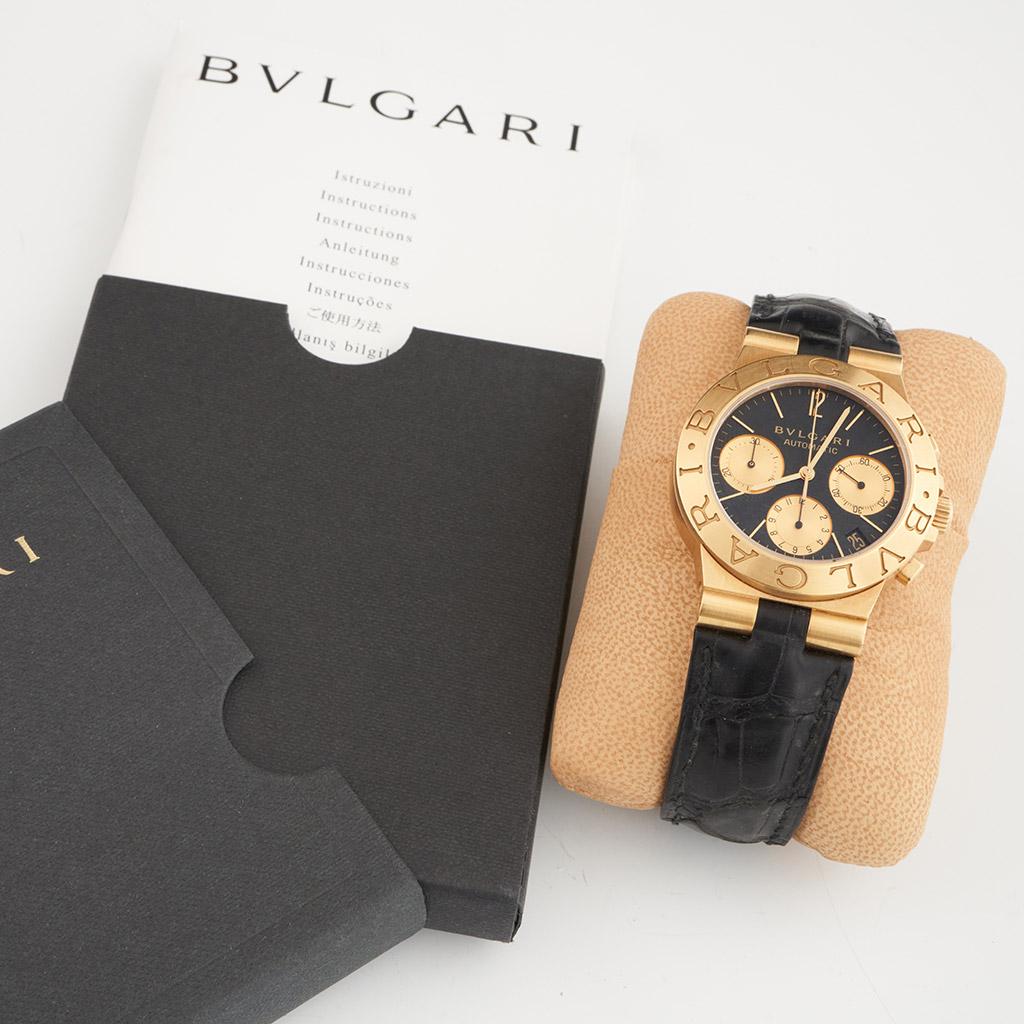 18k Gold Wristwatch by Bvlgari 1