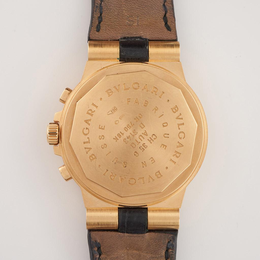 18k Gold Wristwatch by Bvlgari 4