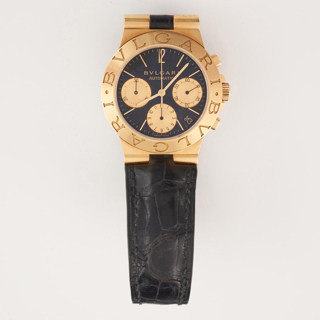 18k Gold Wristwatch by Bvlgari 5