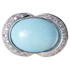 Turquoise Cocktail Rings