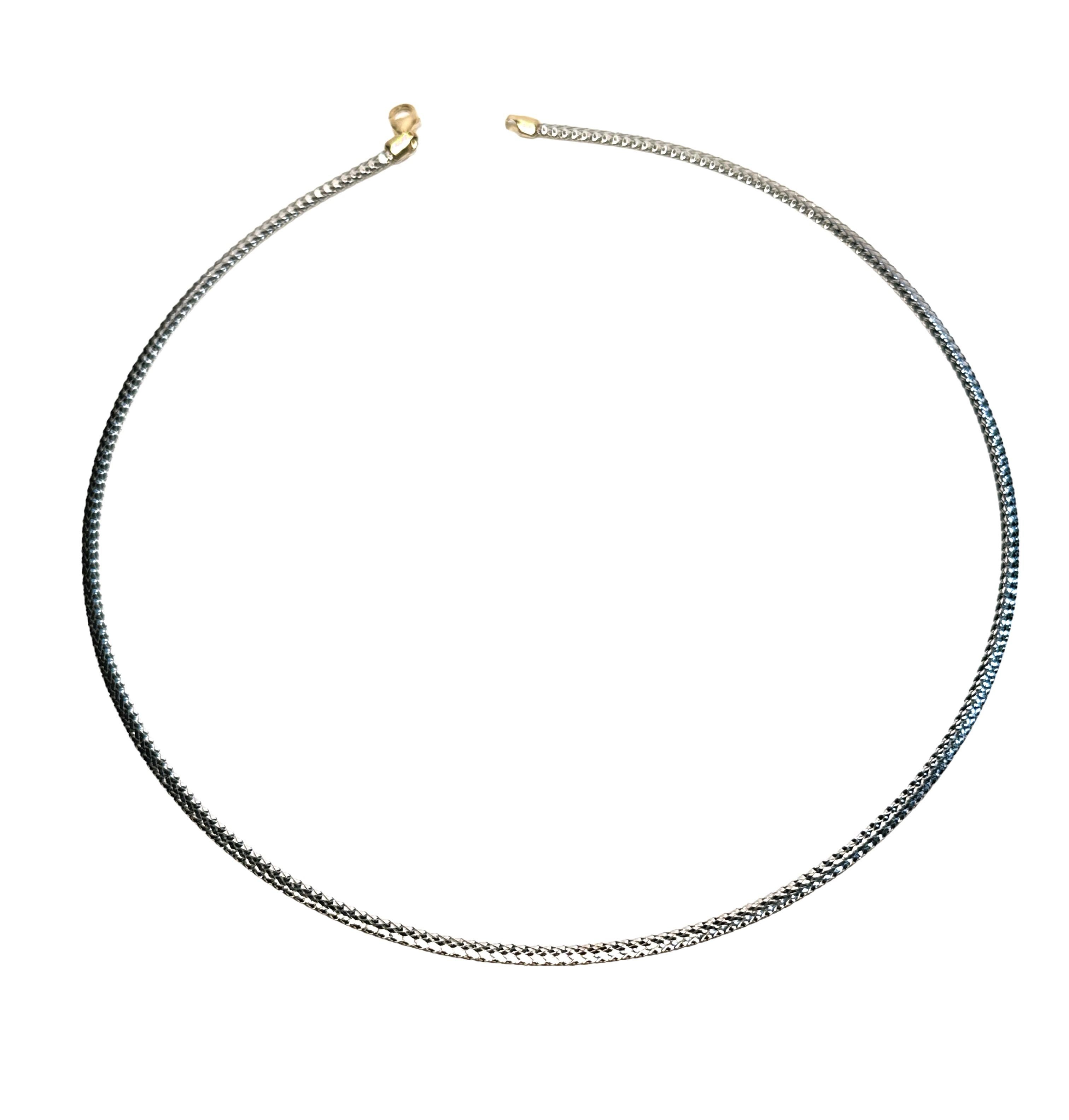 omega necklace gold 18k