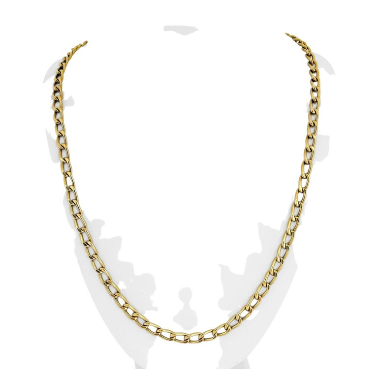 14K Solid Real White Gold Curb Cuban Chain Necklace 2.7mm 24" Women 3/32" 14K Solid Real White Gold Curb Cuban Chain Necklace 2.7mm 24" Women 3/32"