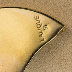 18 Karat Lalique Crystal Pendant