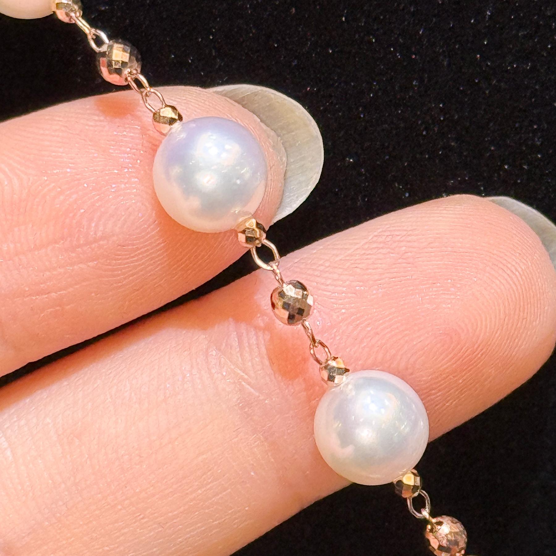 Collier polyvalent en or rose 18K 