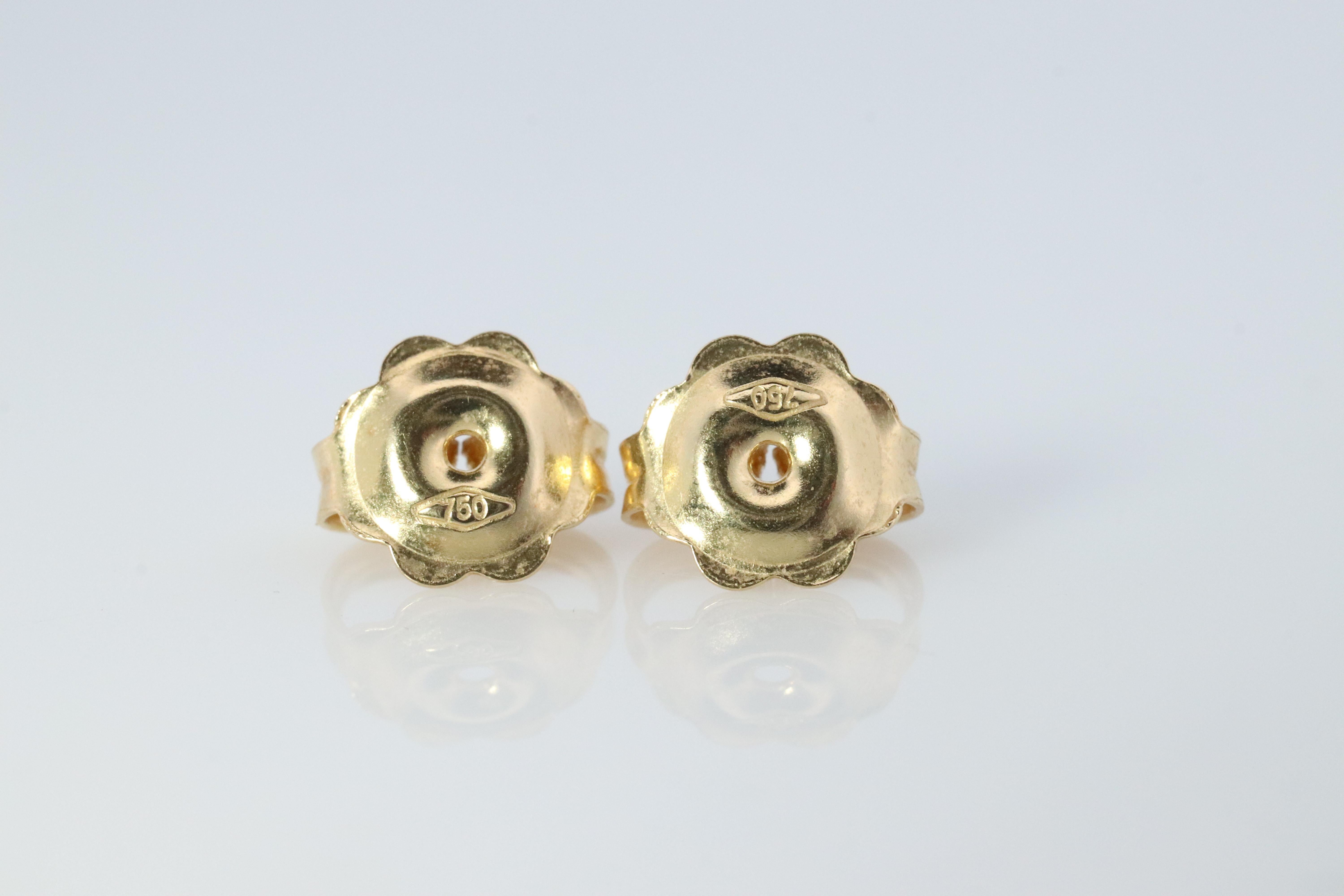 18k Marco Bicego-Ohrringe. Siviglia Kollektion Aquamarin-Tropfen-Ohrringe. 1