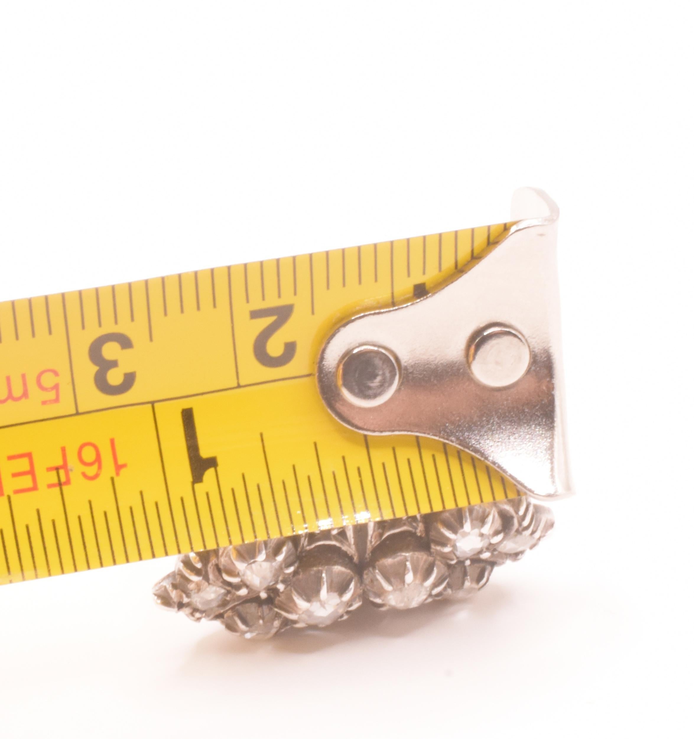 18K Marquis-förmiger frühviktorianischer Diamant-Cluster-Ring im Angebot 8