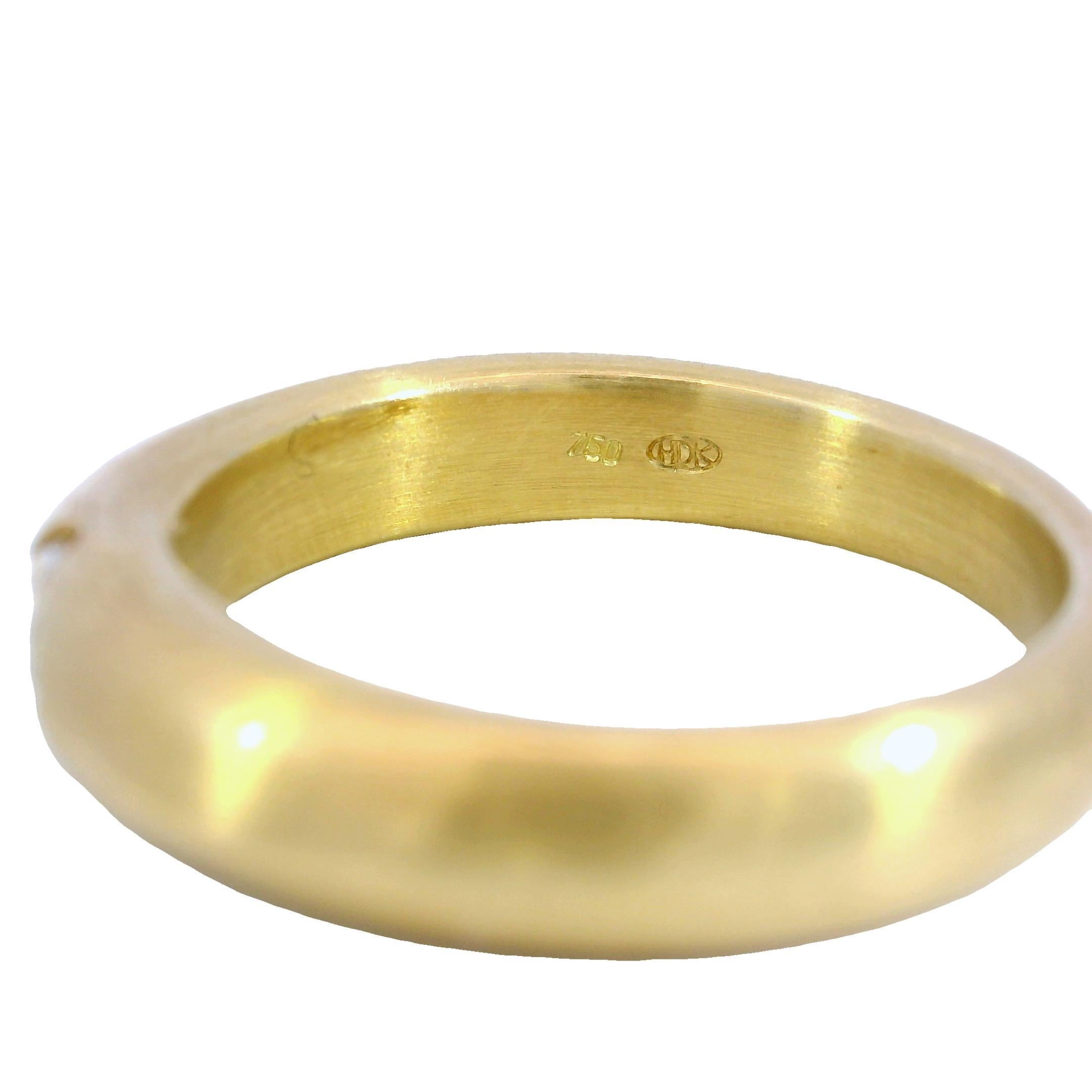 Donna Anello Marquise Diamond Band Stacker in oro giallo 18K ~.33ctw in vendita