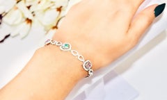 18K Mix Shape Diamond Bracelet