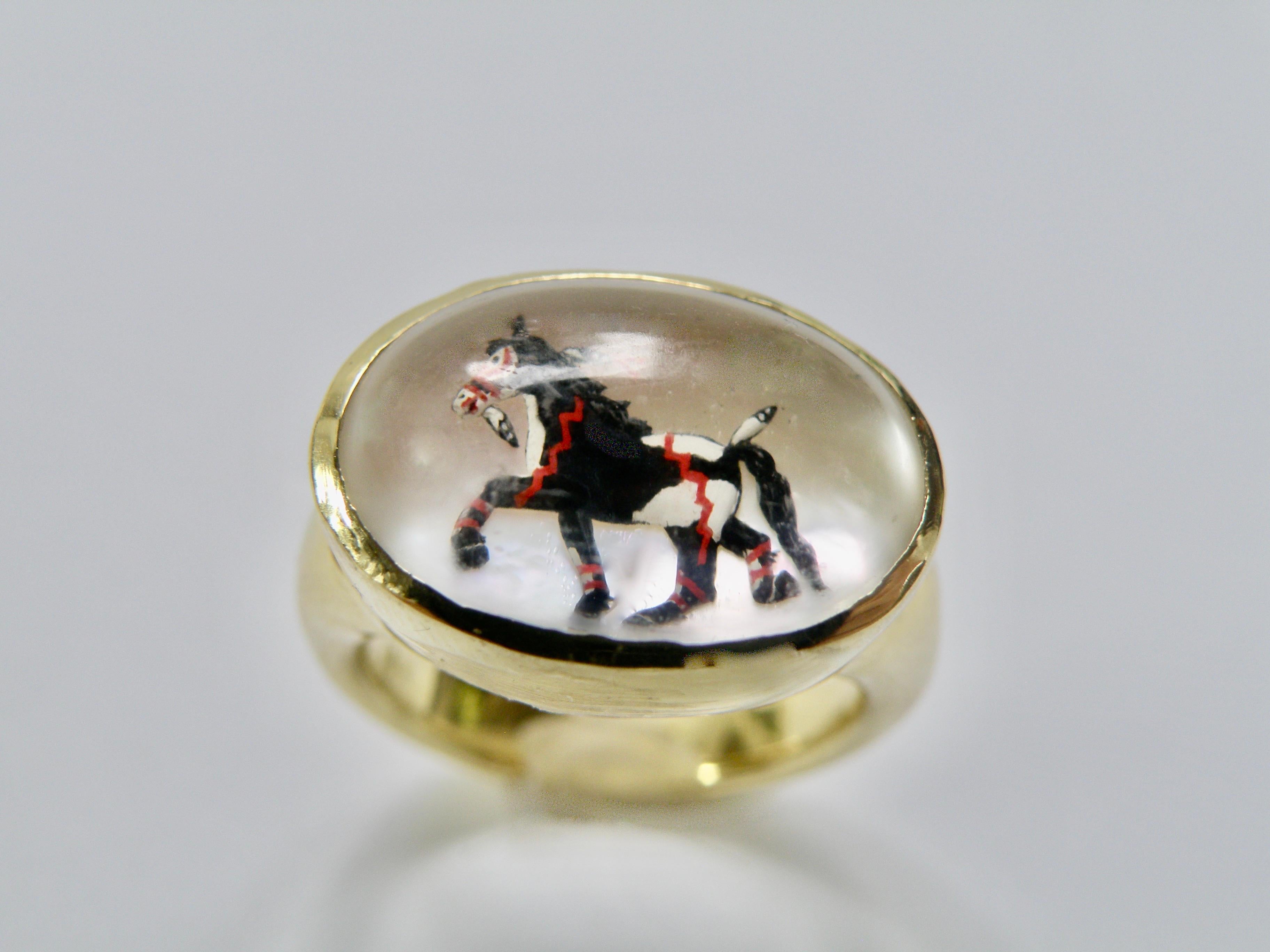 horse medial ring