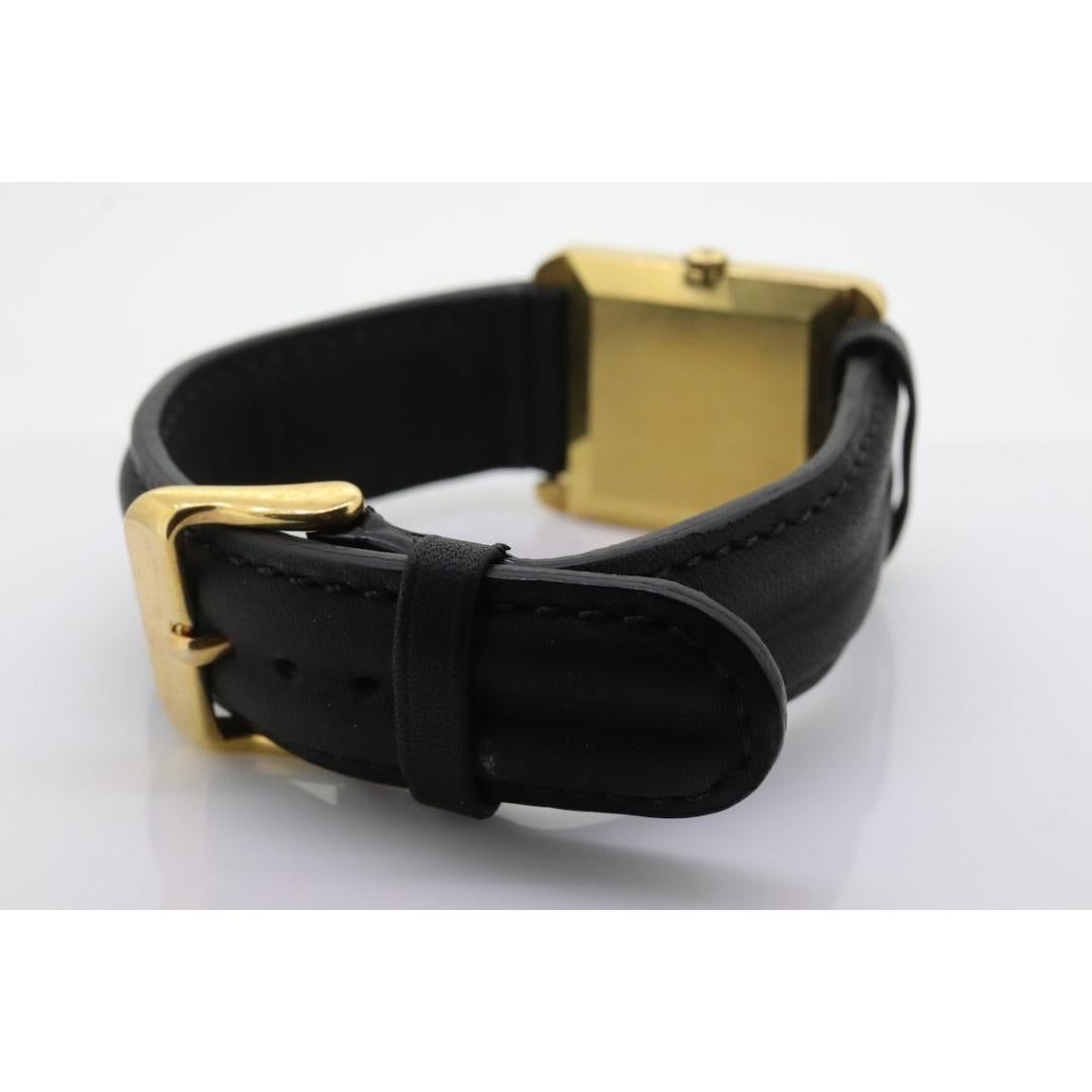 18k MOVADO Rechteckige Handuhr. Movado Vintage Tank 2