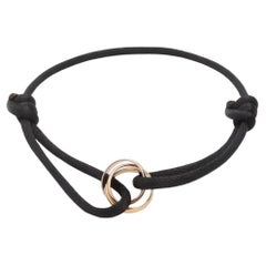 18k Multicolor Gold Cartier Trinity Cord Bracelet