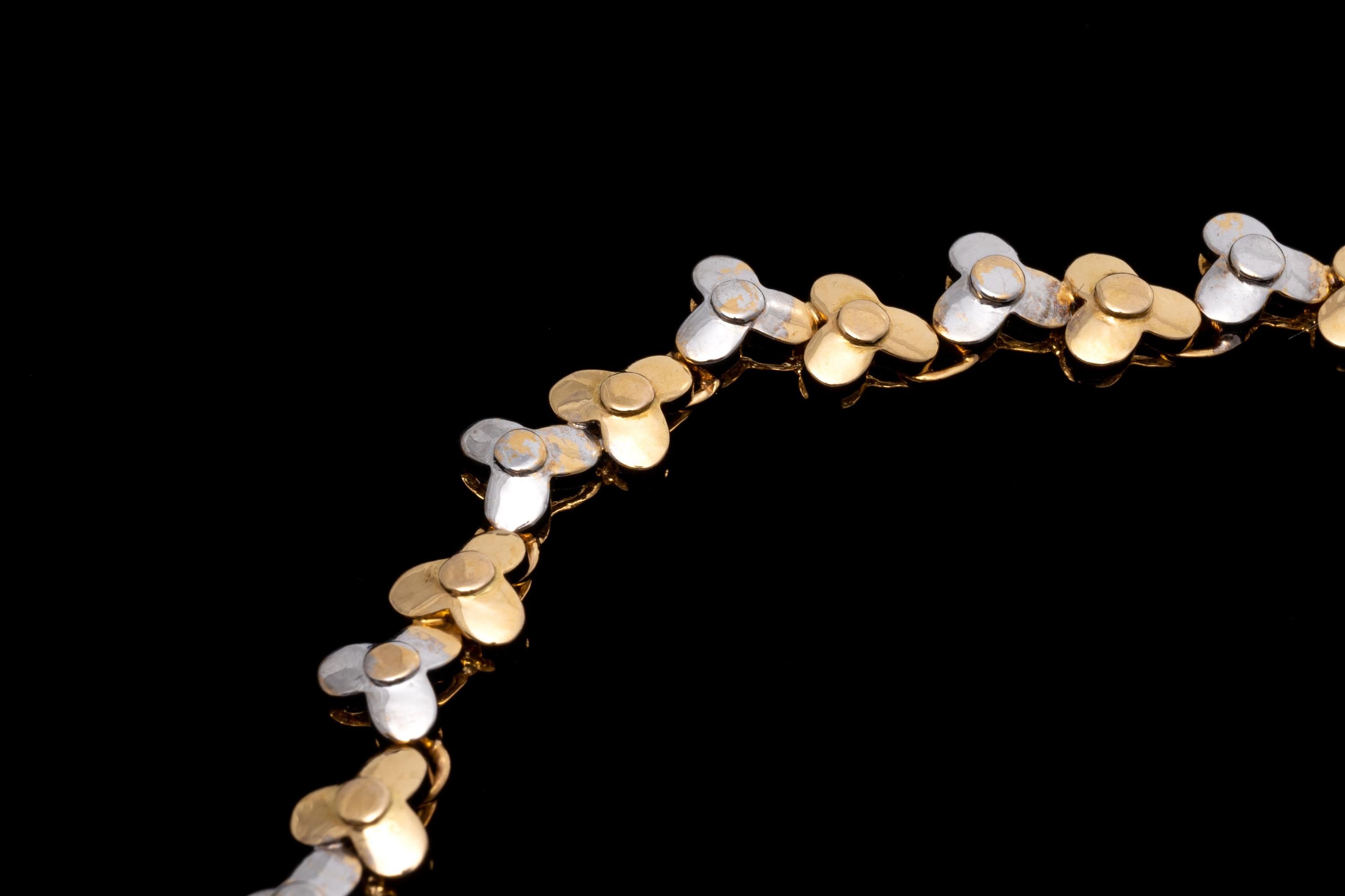 18 Karat Opulente Diamant und rosa Turmalin Fransen Halskette, app. 8,00 TCW im Zustand „Gut“ im Angebot in Southport, CT