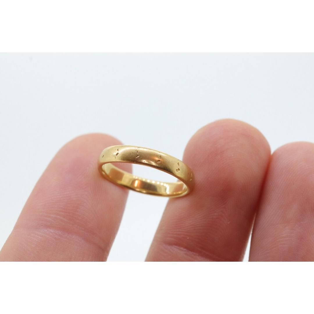 Women's 18k Ostby Barton Ring. 18k Yellow Gold Patterned Design. OB from Art Deco 1920 For Sale