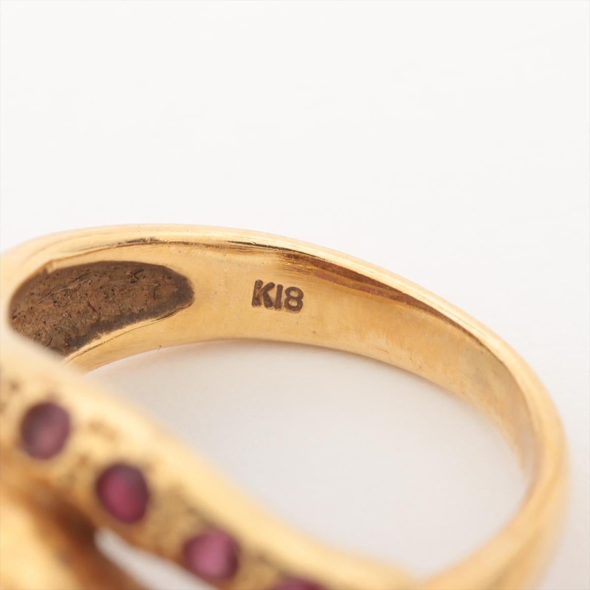18 Karat Panther Leopard Jaguar Cheetah Rubin Ring. Besetzte Rubine bereit zum Beutel (Moderne)
