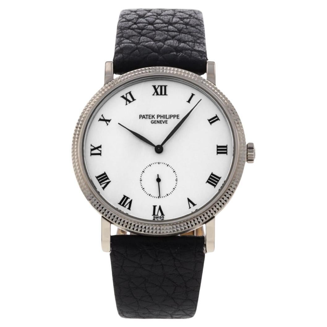 18k Patek Philippe Calatrava Wrist Watch For Sale
