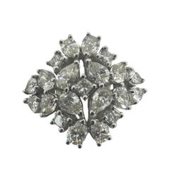 18k Pear Shaped Diamond Ring