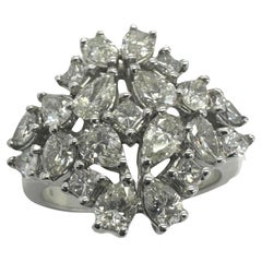 Used 18k Pear Shaped Diamond Ring