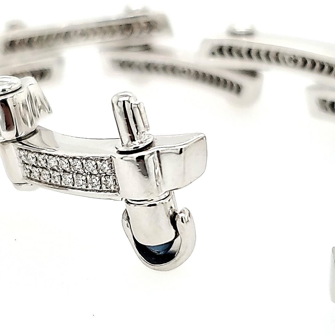 charriol white gold bracelet