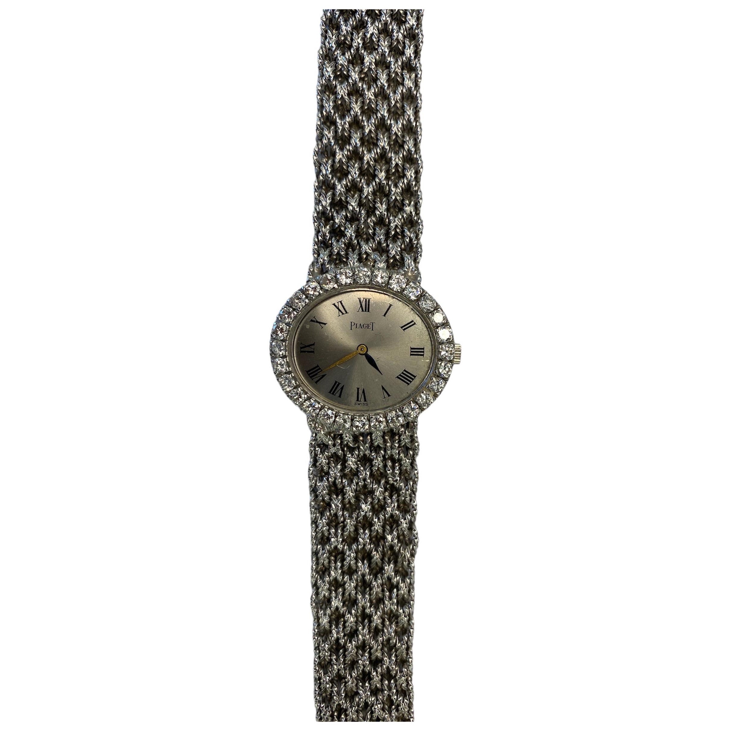 Reloj Piaget 18k Con Diamantes