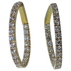 anneaux en or rose 18 carats et diamants