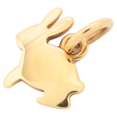 18k POMELATTO Charm. 18k DODO Bunny Anhänger Armbandanhänger Charm.