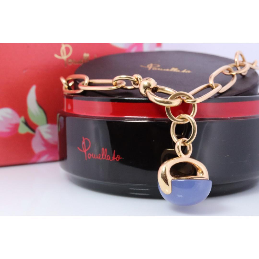 18 Karat POMELATTO Halskette. 18 Karat Roségold Pomellato Chalcedon LUNA Kollektion. 3